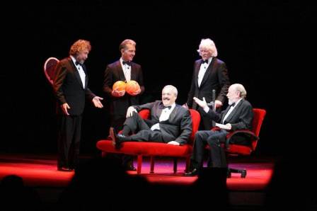 Despedida de 'un Les Luthiers' a Rabinovich: “Deberemos aprender a seguir jugando sin él"