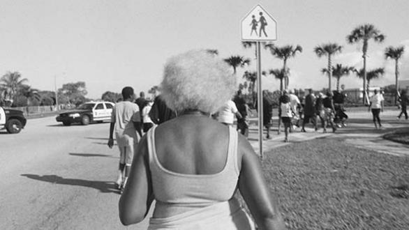 Terence Price II, Peace rally for Trayvon [detail], 2014, Pigment print, Image courtesy of the artist