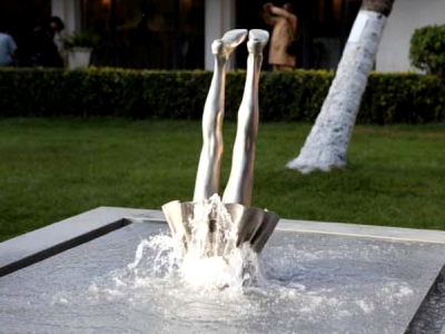 EN LA BIENAL: Juegos con el agua 