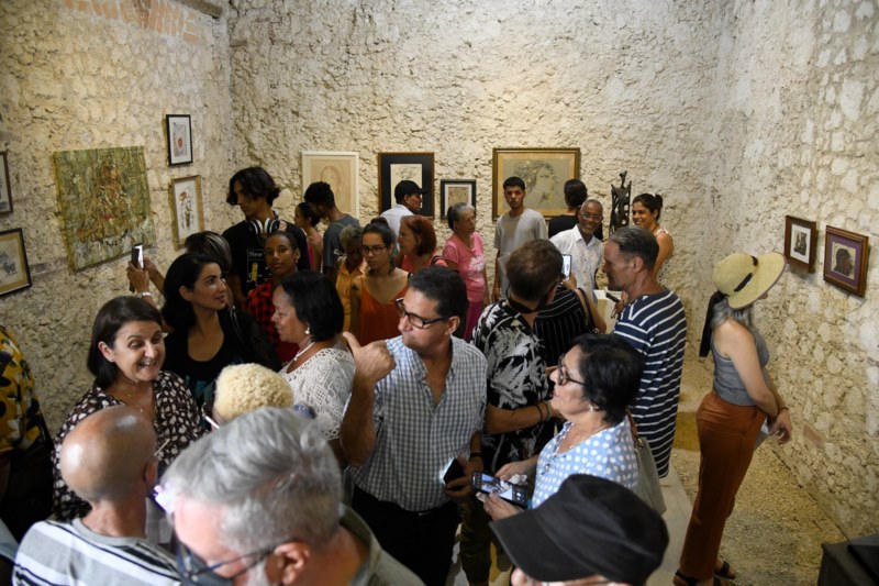 Vista de la muestra  “Meter La Habana en Guanabacoa"