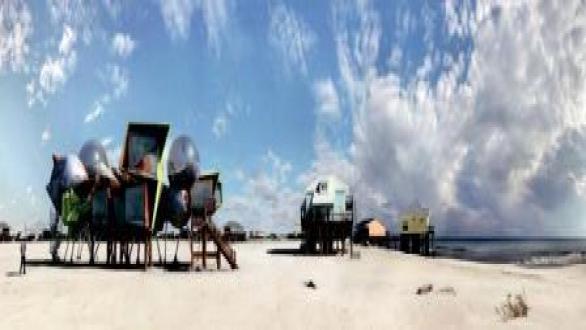 Dionisio González  Dauphin V, 2011 Impresión cromógena montada en diasec 75 x 254 cm