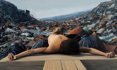 Declara Tomás Sánchez sentirse muy feliz en la XII Bienal 