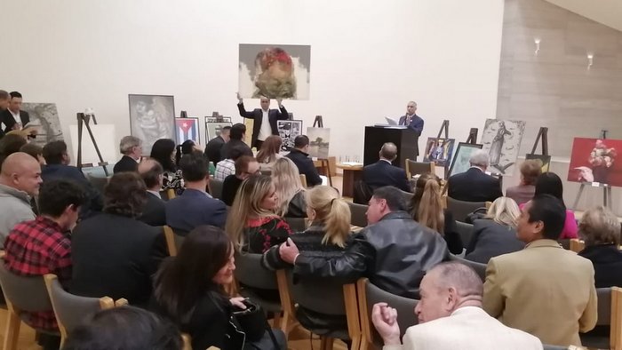 Efectuada en México subasta de arte contemporáneo cubano