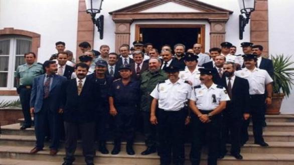 Fidel en España. Fotografía de la muestra