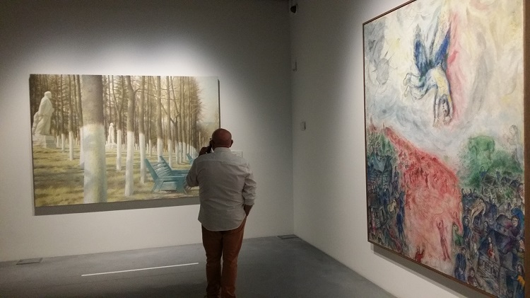 La caída de Ícaro, de Marc Chagall
