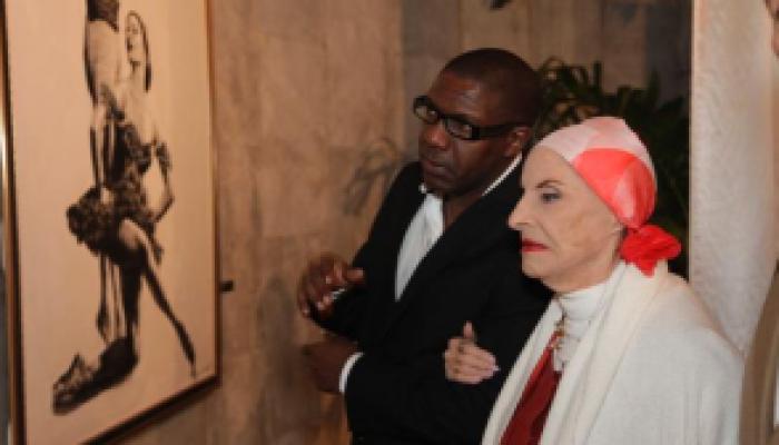 Alicia Alonso desde la Bienal 