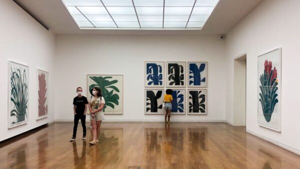 Obras de Santídio Pereira en la brasileña Fundación Iberê Camargo