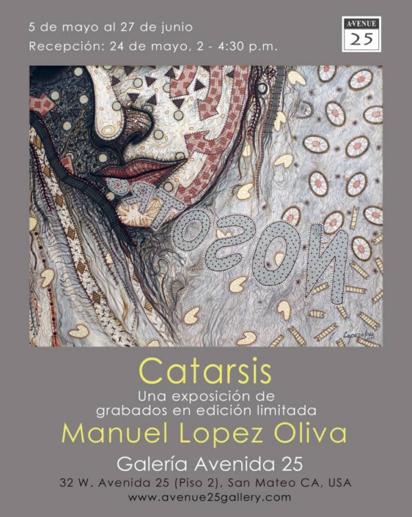 Grabados singulares de López Oliva en Galería californiana