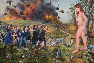 Opening Invitation: Johanna Flammer + Nazanin Pouyandeh