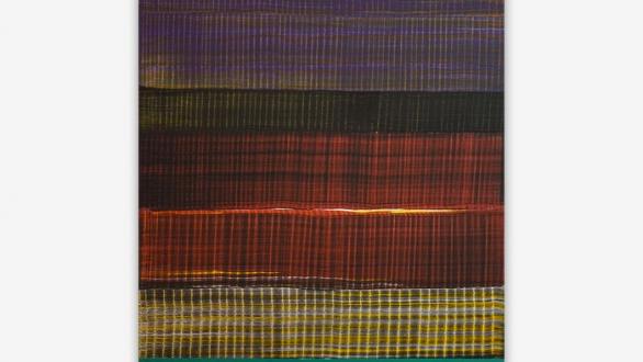 Juan Uslé2023Vinyl, dispersion and dry pigment on canvas61 x 46 cm (24 1/16 x 18 1/8 in)# W25519