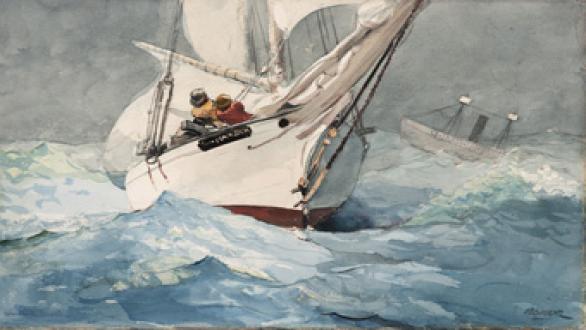 Winslow Homer, Diamond Shoal, 1905. Private Collection.