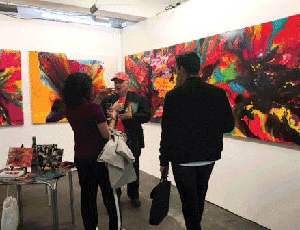 CROSSROADS ART SHOW HAS LAUNCHED TONIGHT IN LONDON 