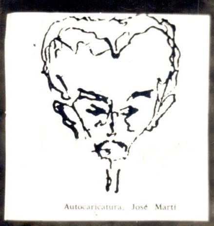 Un autorretrato de José Martí quien fue también alumno en San Alejandro por poco tiempo