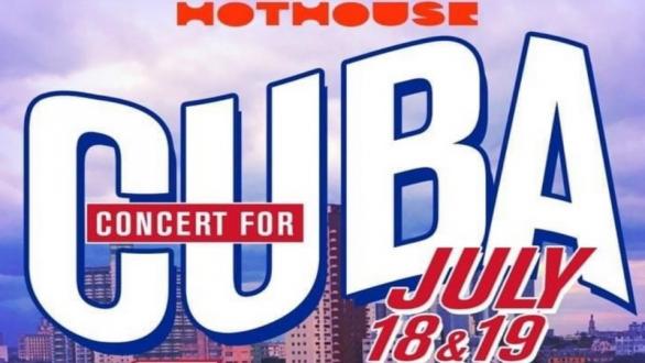 cartel #ConciertoParaCuba