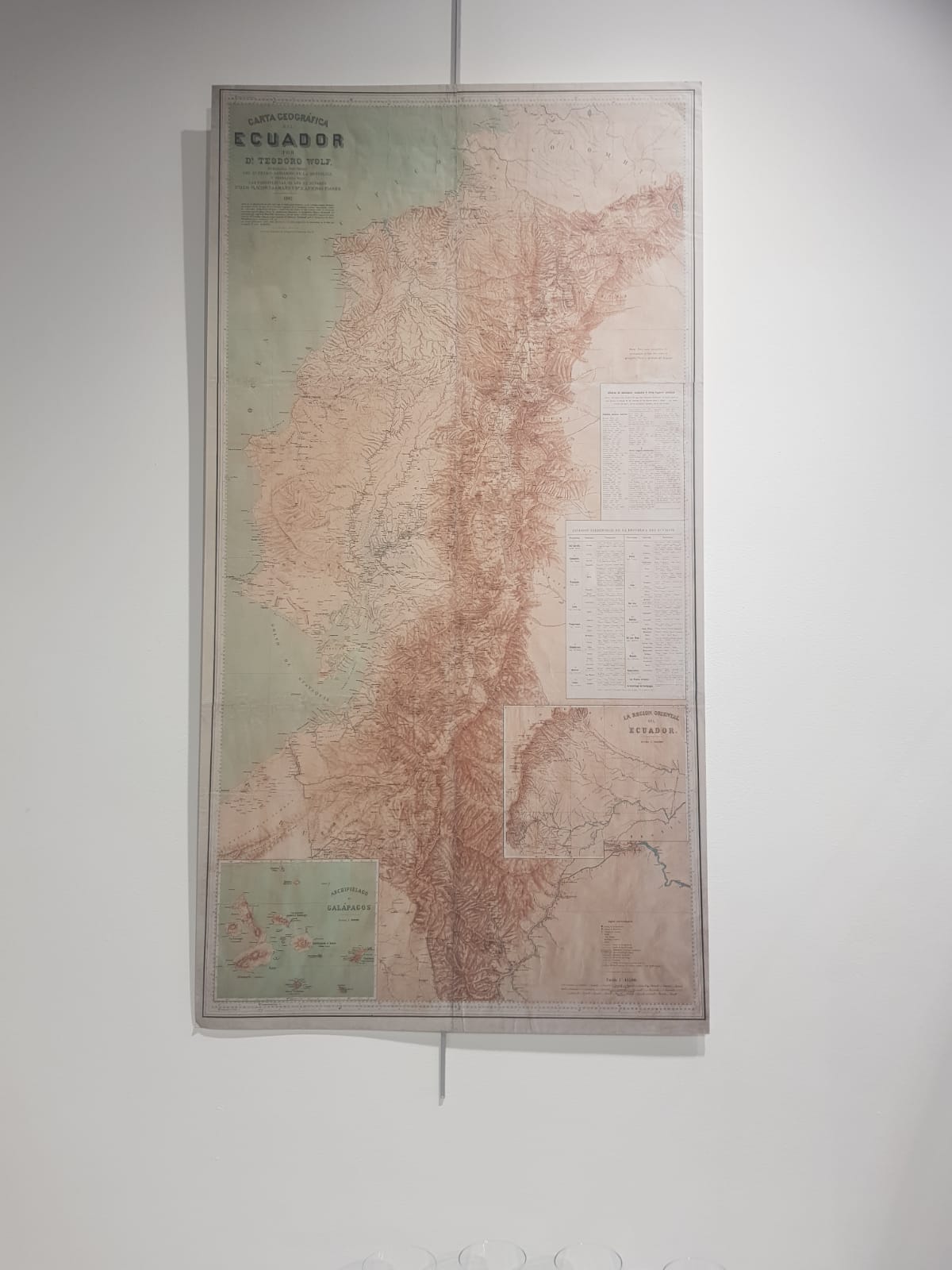exposición "Ecuador destino de ciencia testimonio gráfico y mapas de una nación"