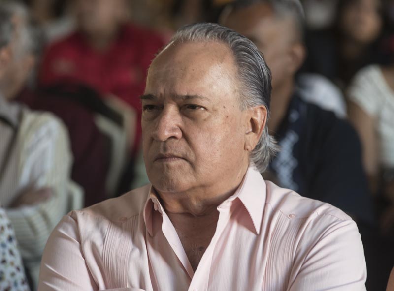 The pianist Frank Fernández, Excelencias Cuba Award, accompanied us