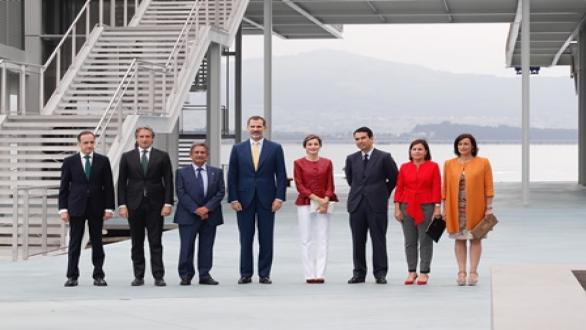 Don Felipe- Doña Letizia- Centro Botín- Santander 