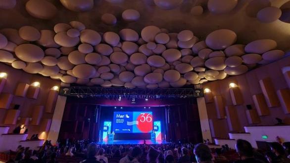 inauguración del festival internacional de cine de Mar del Plata/ infobae