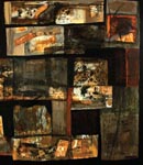 S/t, (Detalle / Detail) 2009 / Mixta sobre tela / Mixed on canvas / 200 X 200 cm