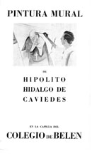 Folleto editado para la inauguración de sus murales en el Colegio de Belén / Pamphlet published for the opening of his murals at the Belen College Folleto editado para la inauguración de sus murales en el Colegio de Belén / Pamphlet published for the opening of his murals at the Belen College