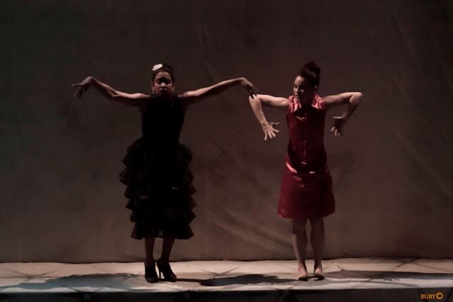 actrices en escena