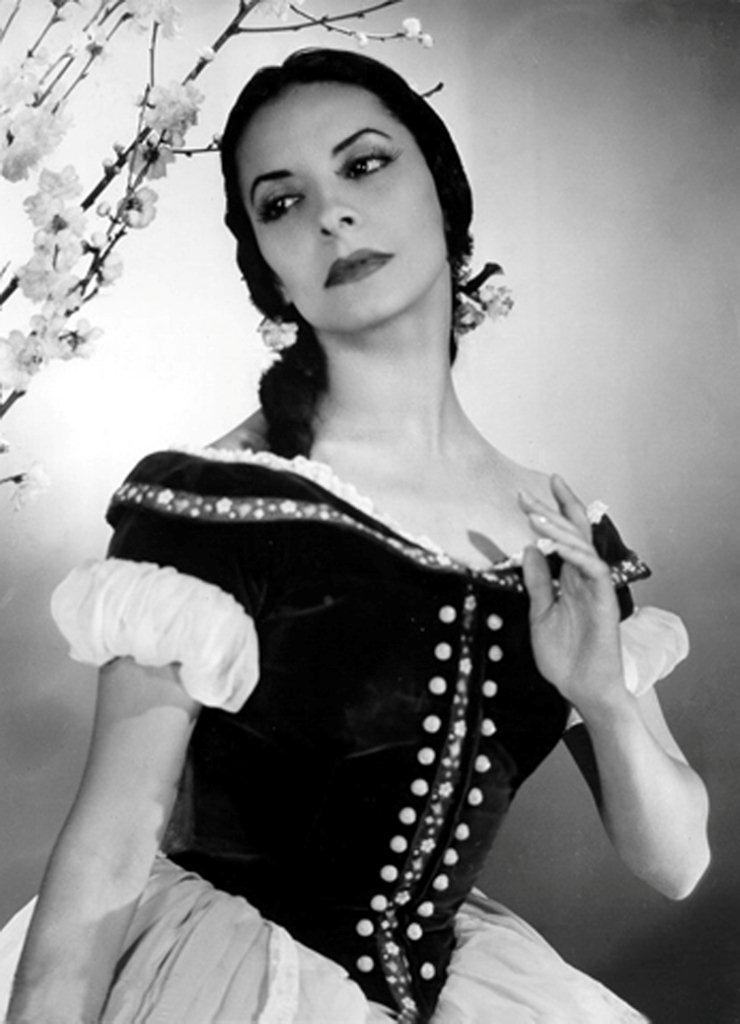 Ballet Giselle, I Acto, Alicia Alonso en escena