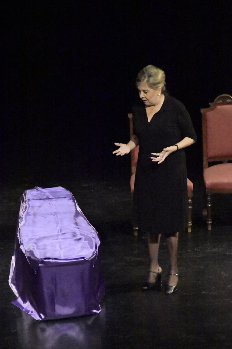María Victoria en escena