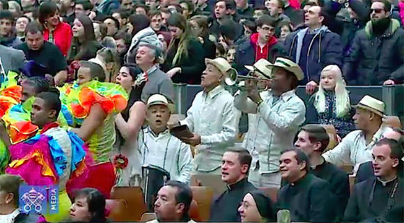 Circuba en el Vaticano 