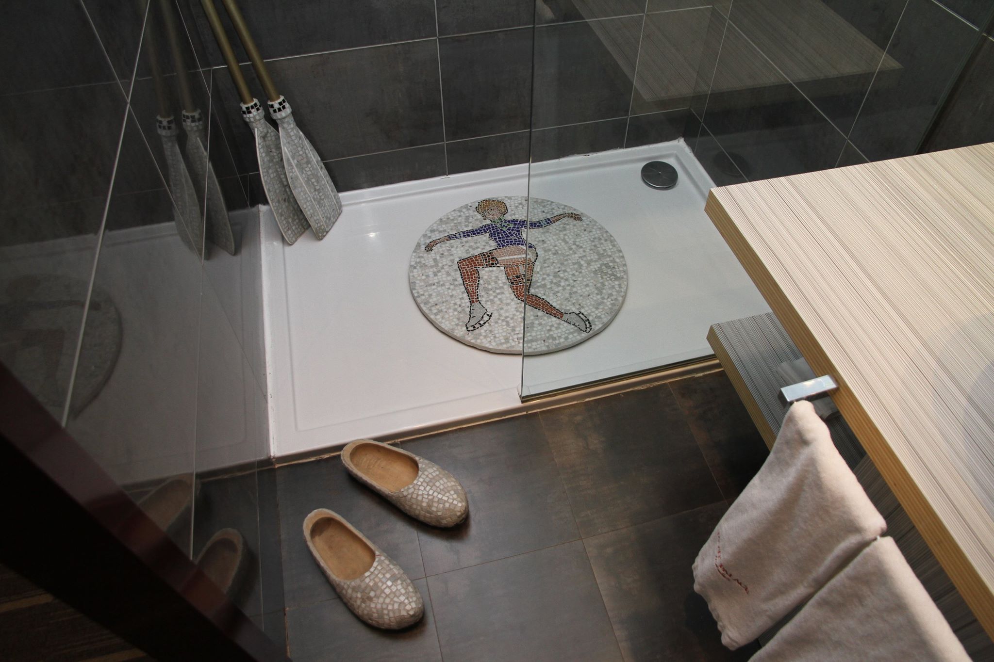 Obra de arte en hotel