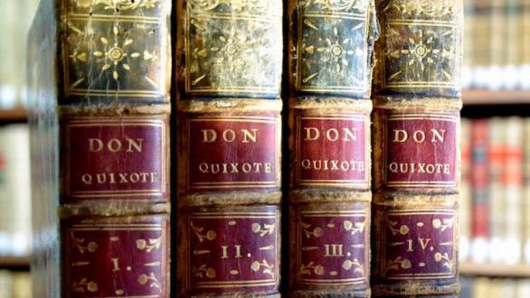 Edición ilustrada del «Quijote» publicada por la RAE en 1780 en la imprenta de Joaquín Ibarra. Tomado de la RAE 