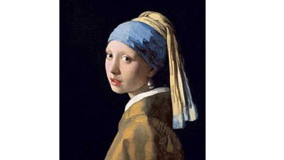 La joven de la perla o Muchacha con turbante, obra maestra del pintor neerlandés Johannes Vermeer