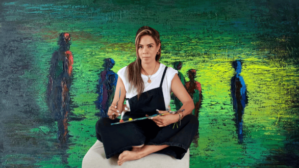 Suki Bendezu exposición en Monterrey