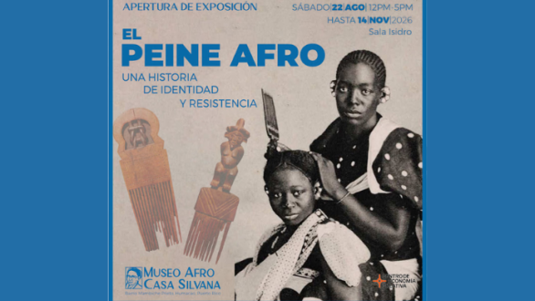 Exposición Peine Afro
